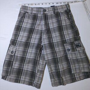 Hurley|| 2000s Skater Shorts Boys Size 12 Brown/Cream/Tan Great Condition